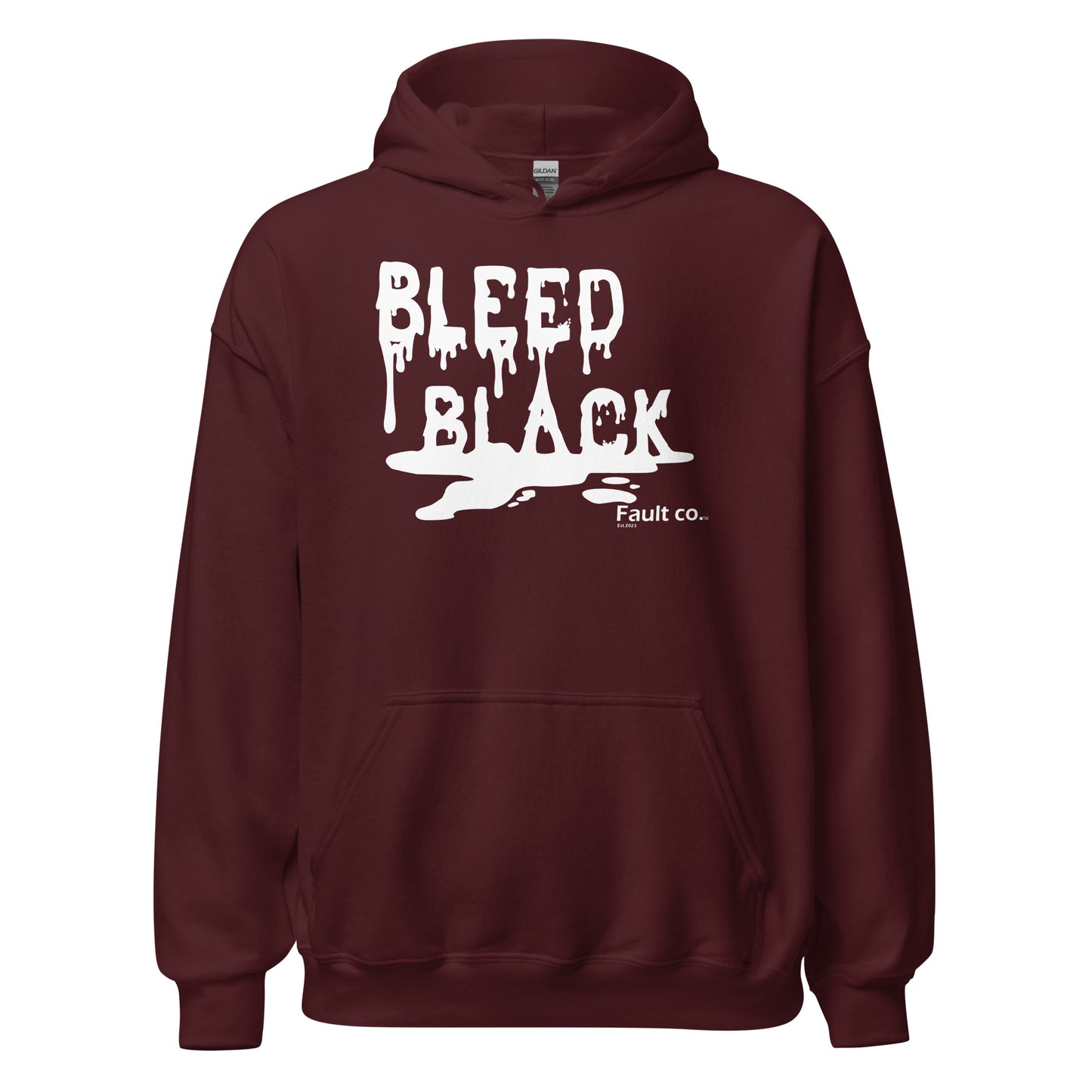 Bleed Black Unisex Hoodie