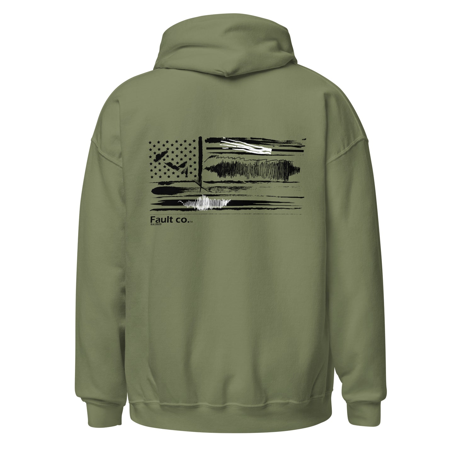 US Flag Unisex Hoodie