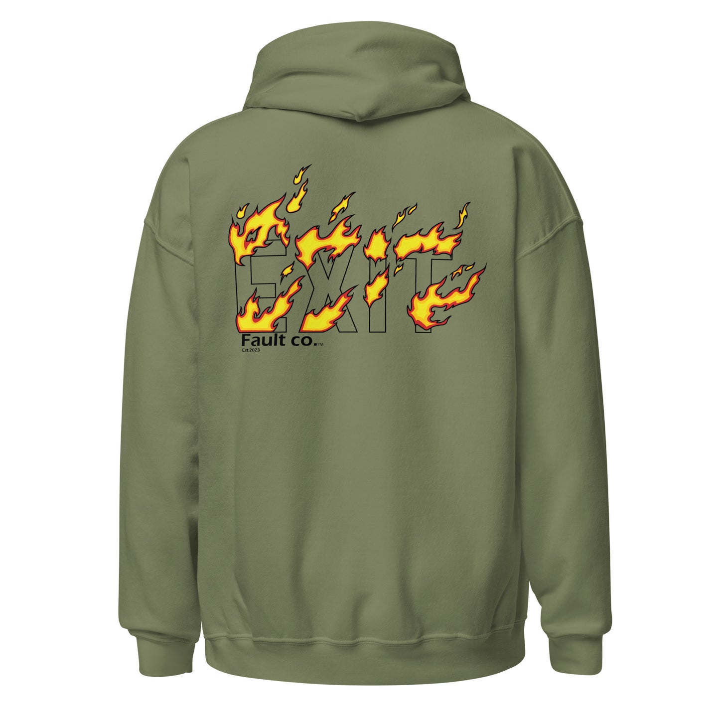 Fire exit Unisex Hoodie