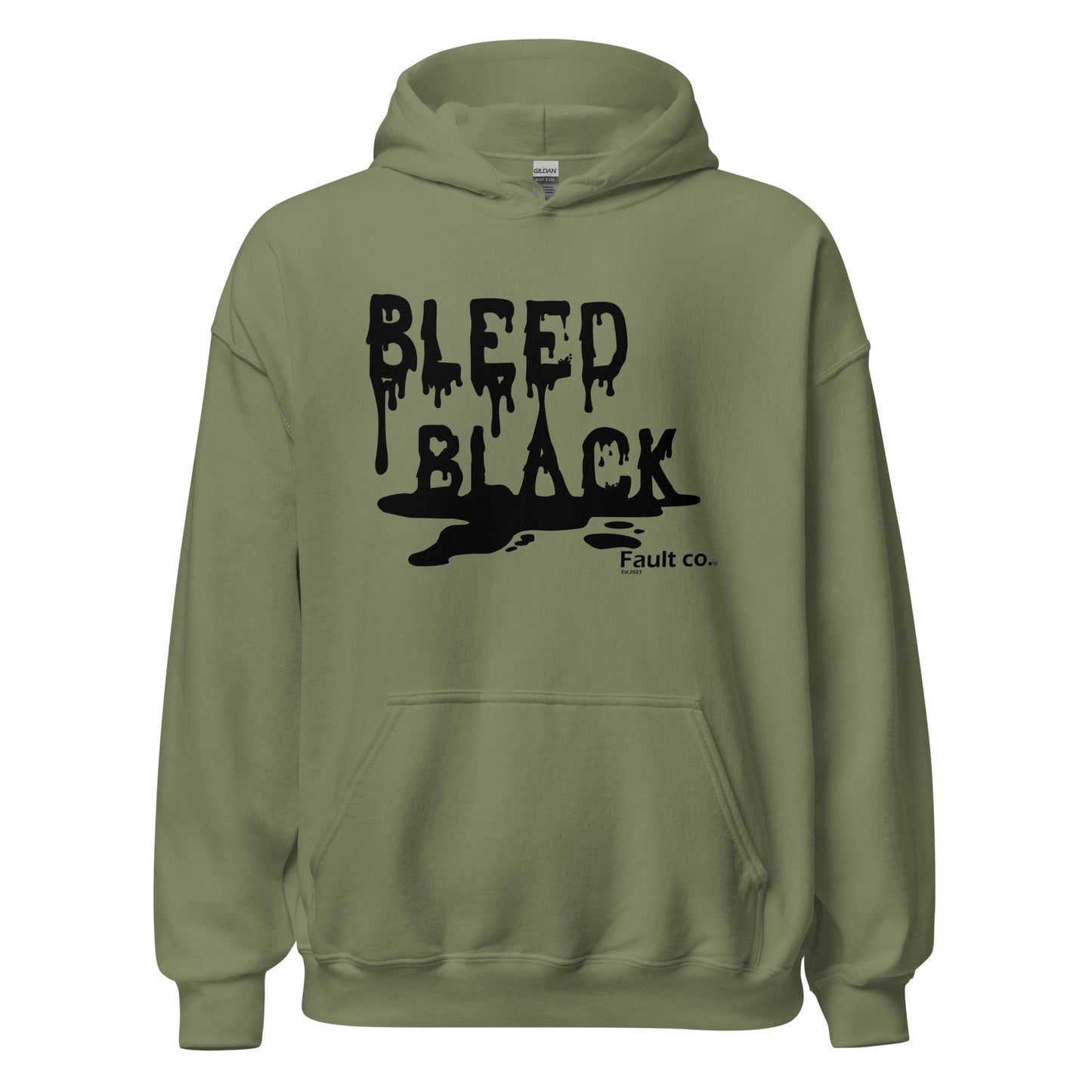 Bleed Black Unisex Hoodie