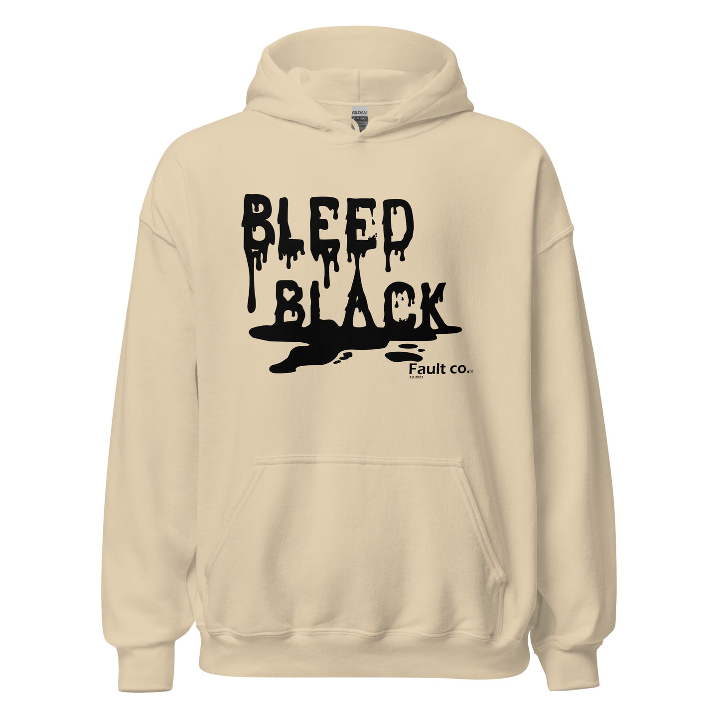 Bleed Black Unisex Hoodie