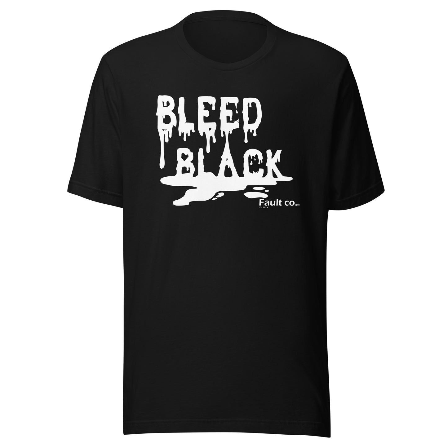 Bleed Black Unisex t-shirt