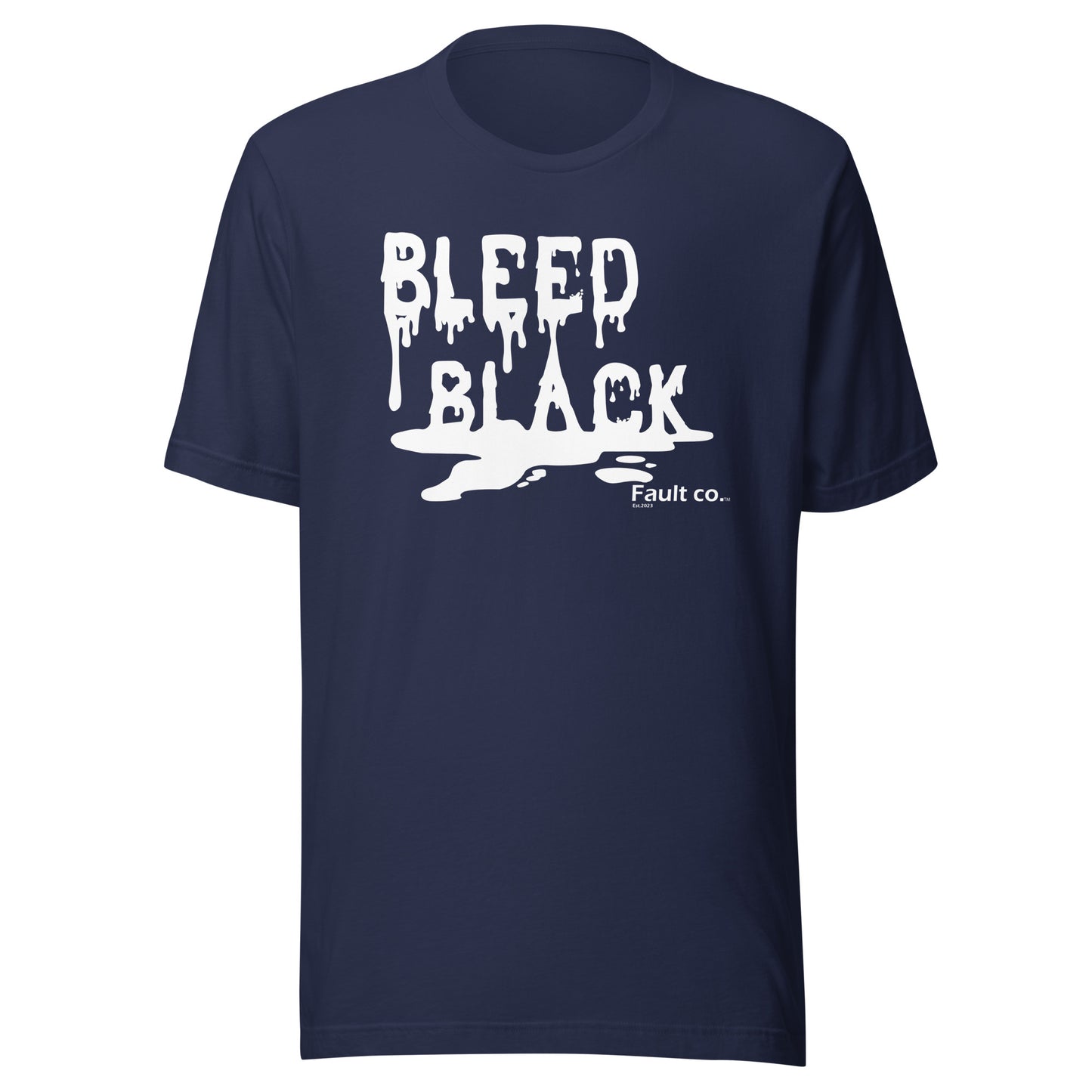 Bleed Black Unisex t-shirt
